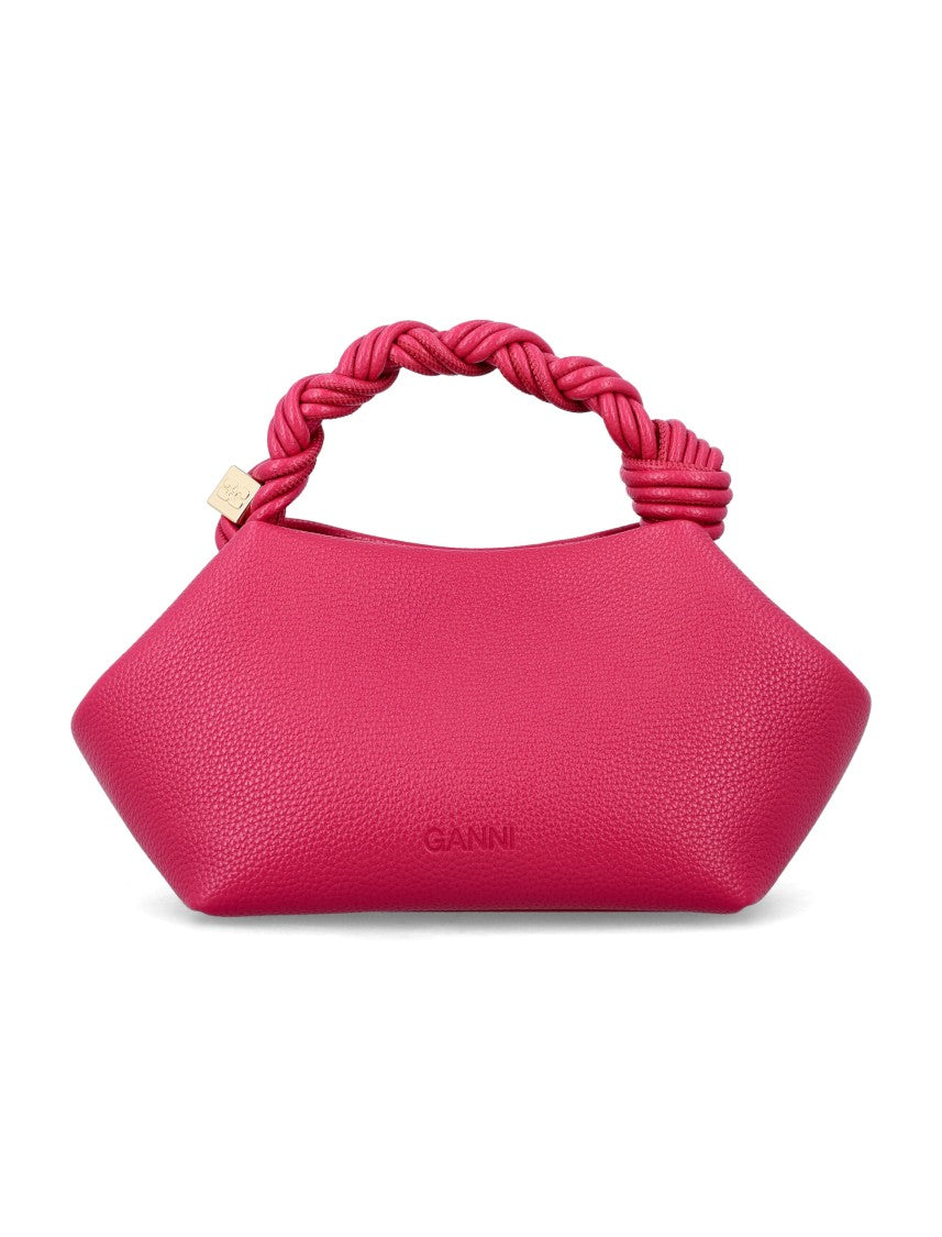 Ganni Bou Small Fabric Knot Handbag