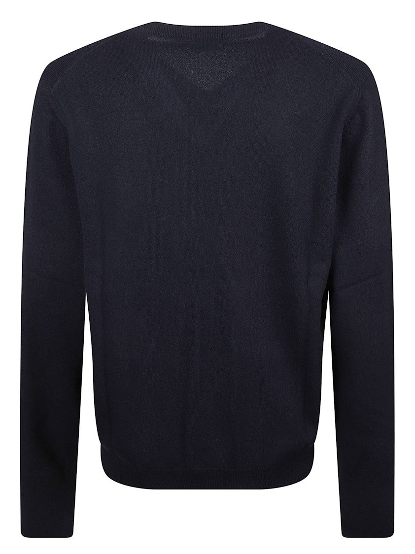 Drumohr Deep V-Neck Cashmere Sweater