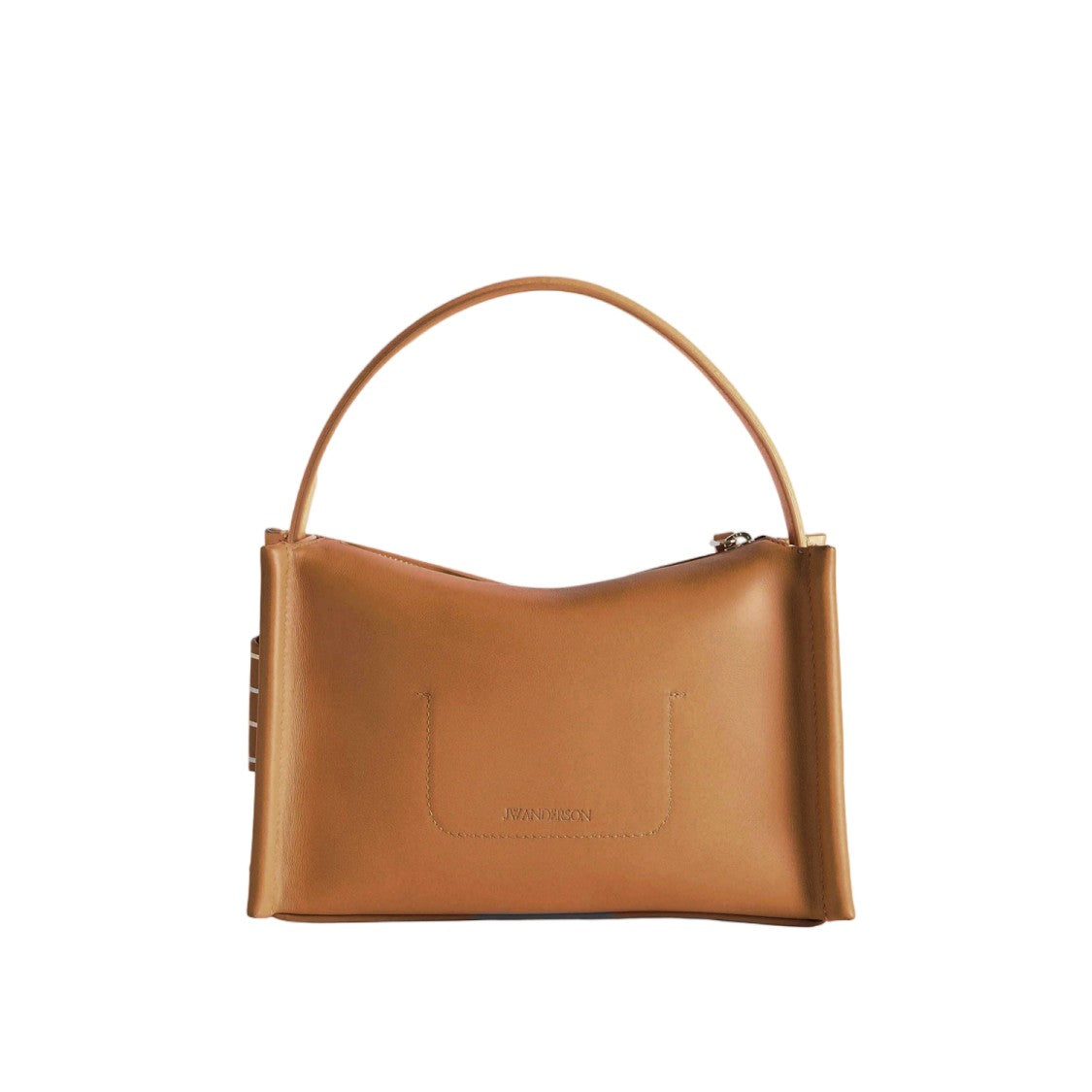 J. W. Anderson Calfskin Leather Structured Bag With Adjustable Shoulder Strap