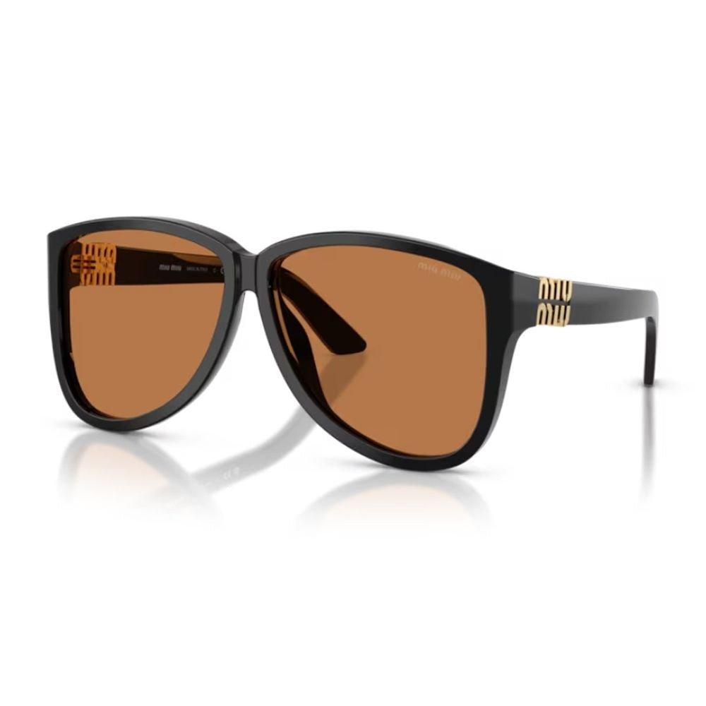 Miu Miu 0Mu A08s Miu Ombre Oversized Pilot Sunglasses