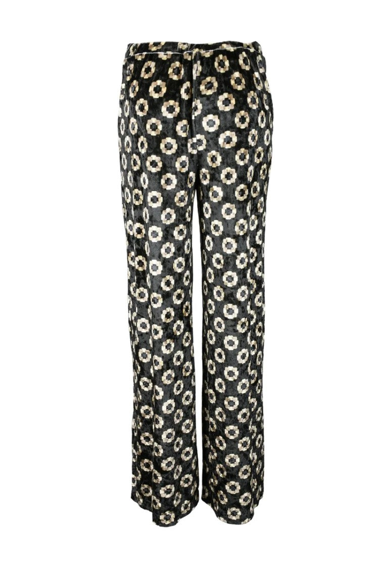 1-One Stretch Trousers - Beige/Green