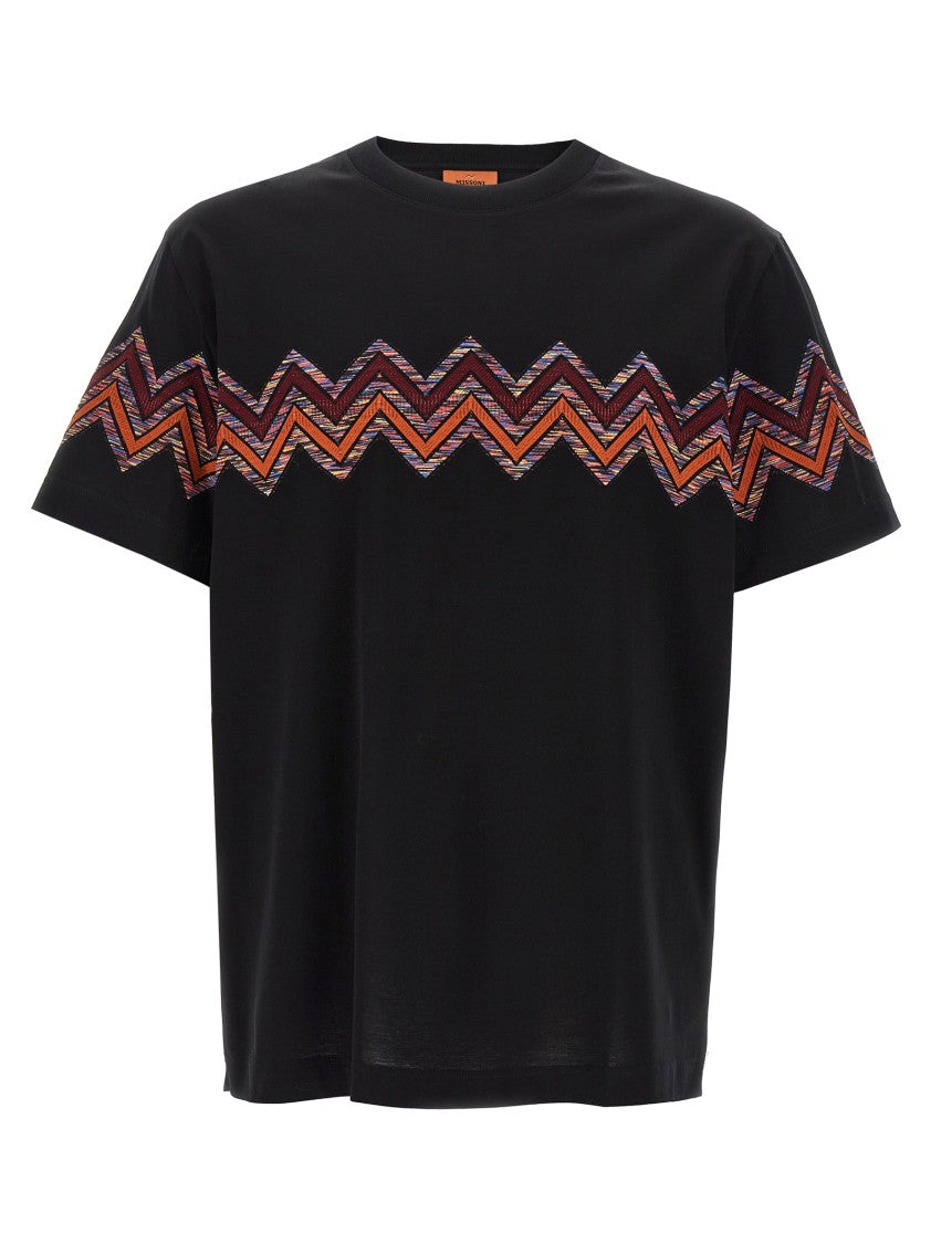 Missoni 'Zig Zag' Jacquard T-Shirt