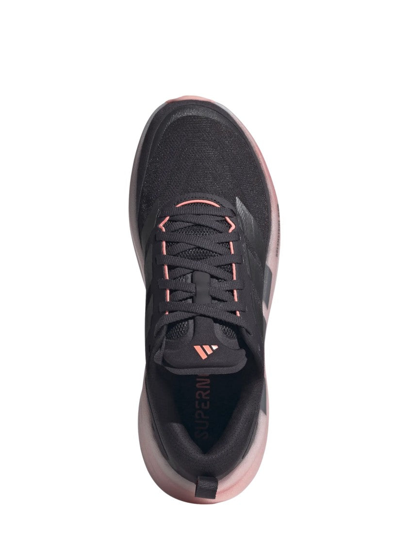 Adidas Grey Fabric Supernova Glide Sneakers