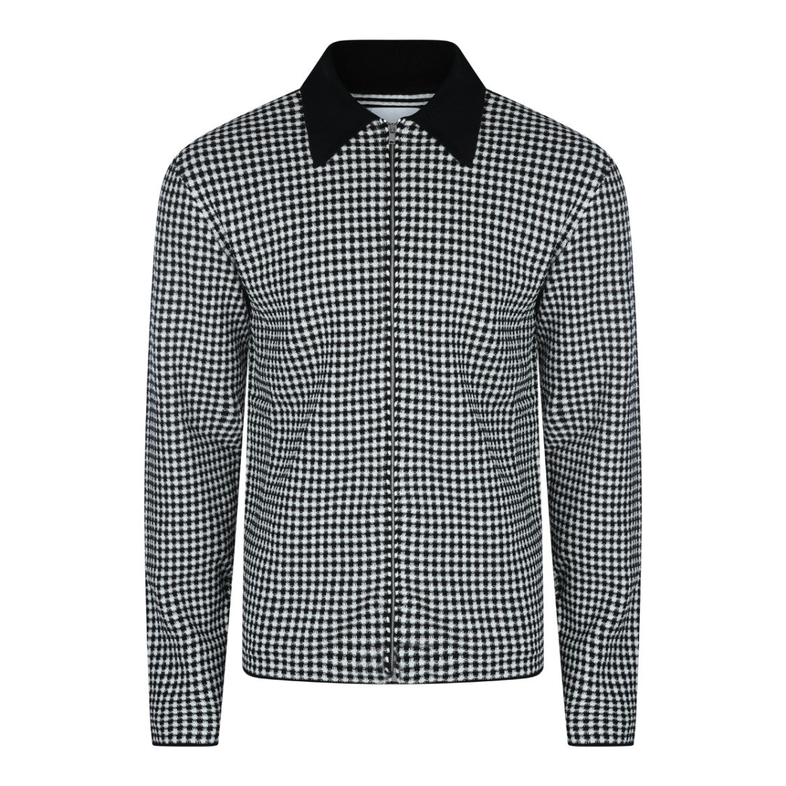 Jil Sander White And Black Cotton Shirt
