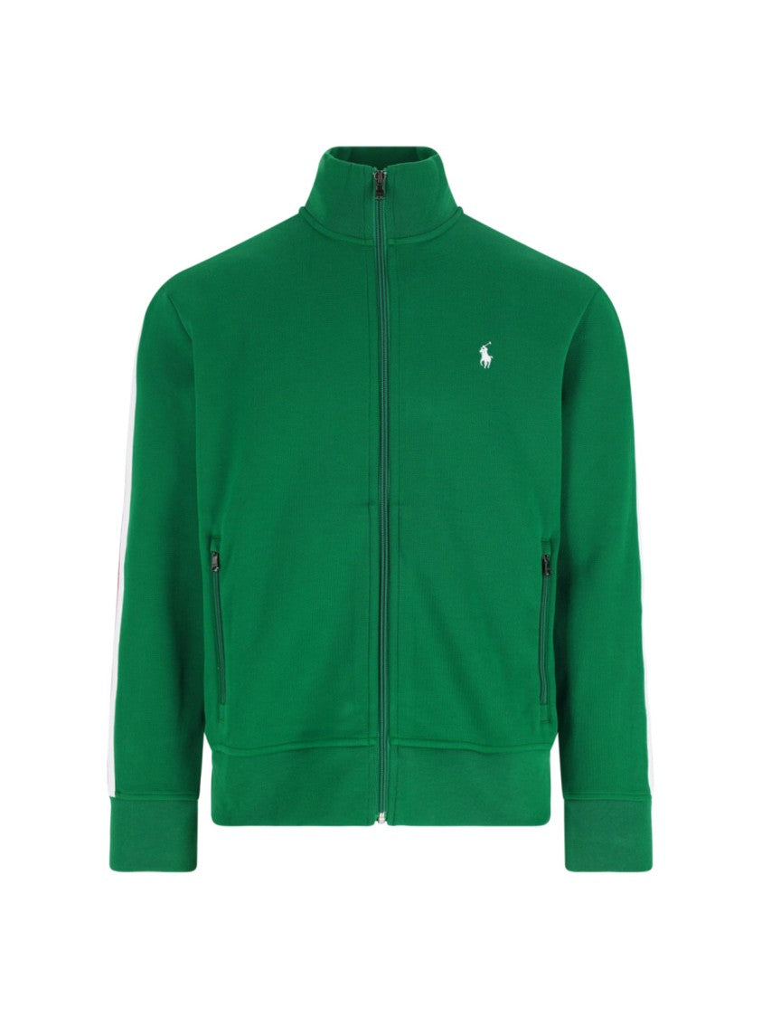 Polo Ralph Lauren Logo Zip Sweatshirt – Green