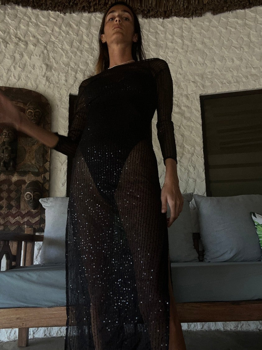 Hawa Made From Love Ayana Dress Black See Through