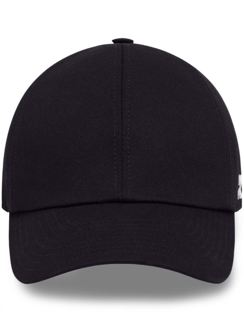 Courrèges Baseball Cap In Silk And Nylon Blend