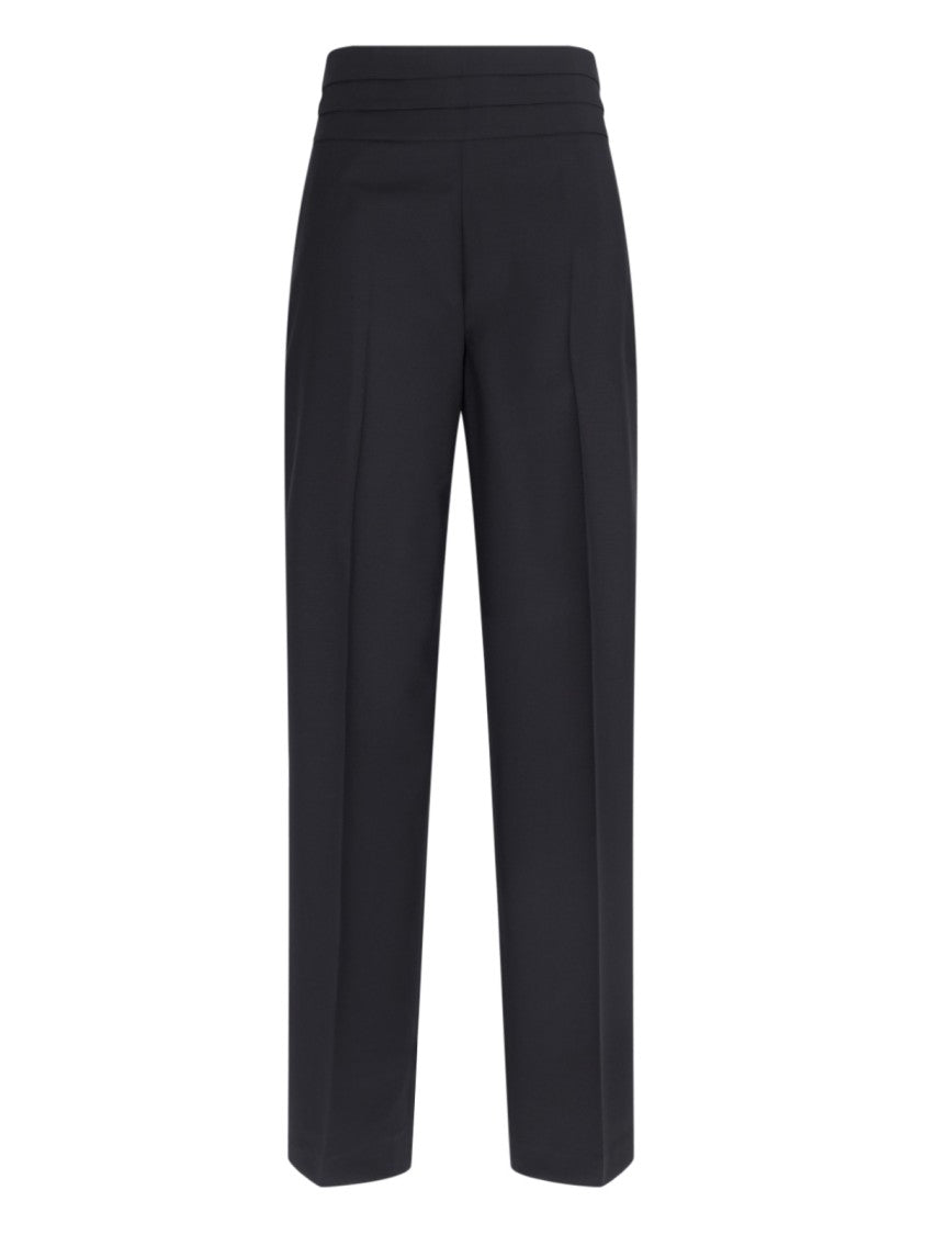 Róhe Róhe "Cumberband" Trousers – Black
