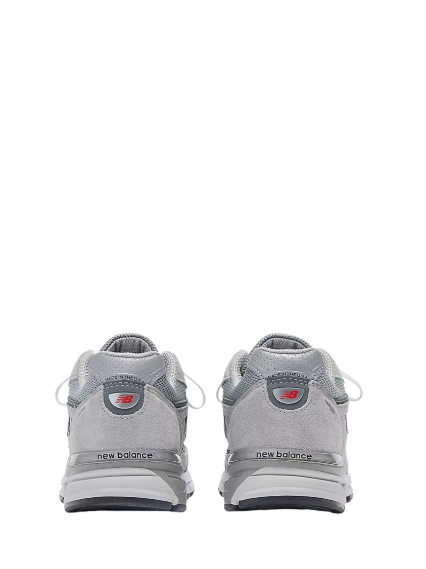 New Balance Grey Suede Mesh 9060 Sneakers
