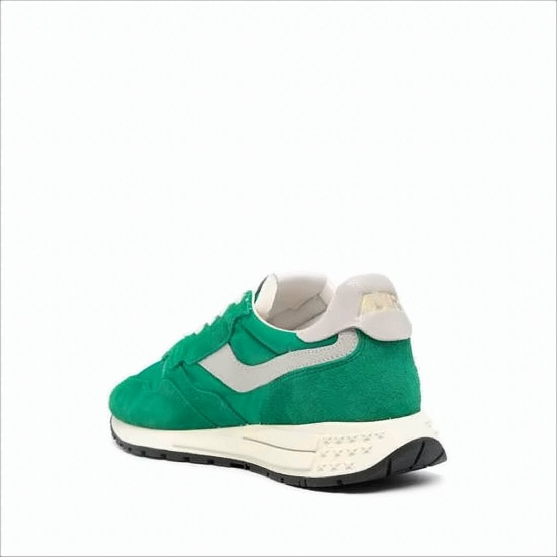 Autry Green Suede And Nylon Sneakers