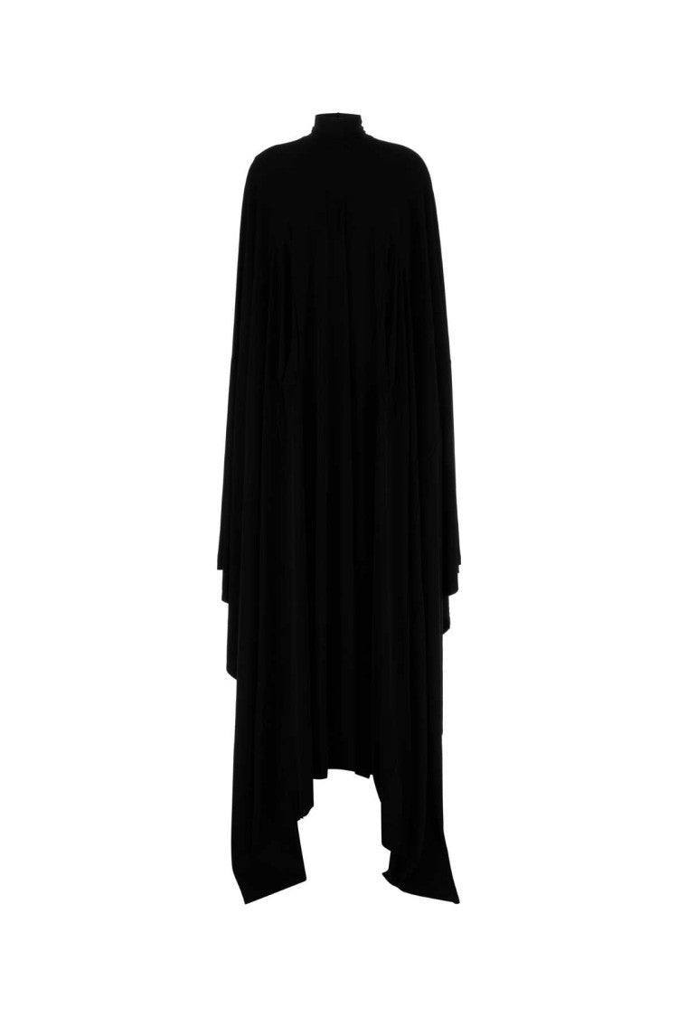 Balenciaga Black Stretch Viscose Dress