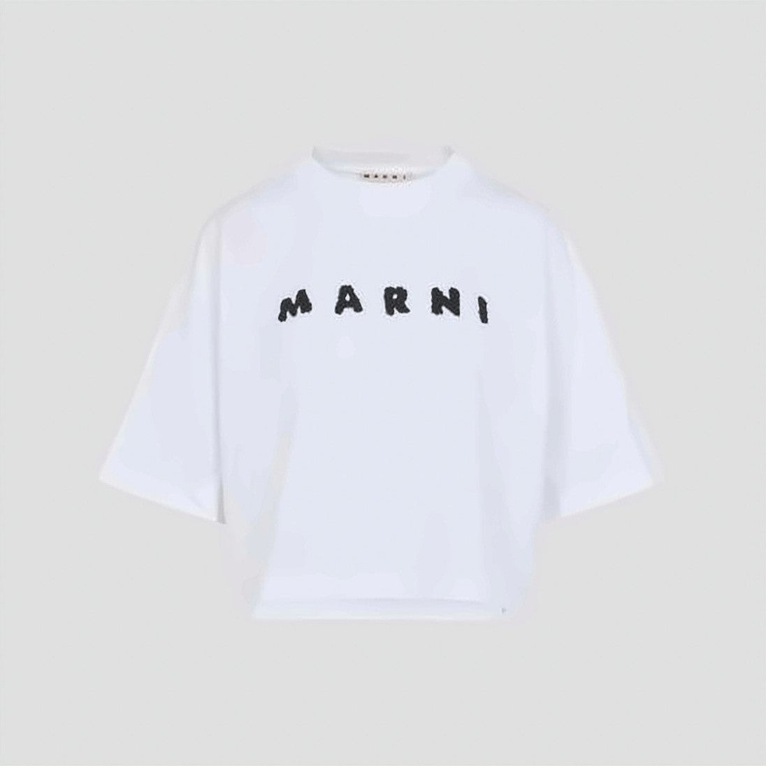 Marni Relaxed-Fit Cotton T-Shirt With Textured Lettering