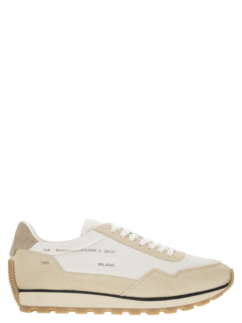 Hogan 86Er - Leather And Suede Trainers