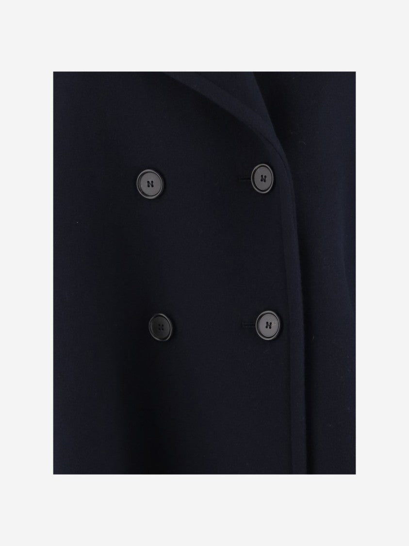 Chloé Oversize Double-Breasted Wool Coat