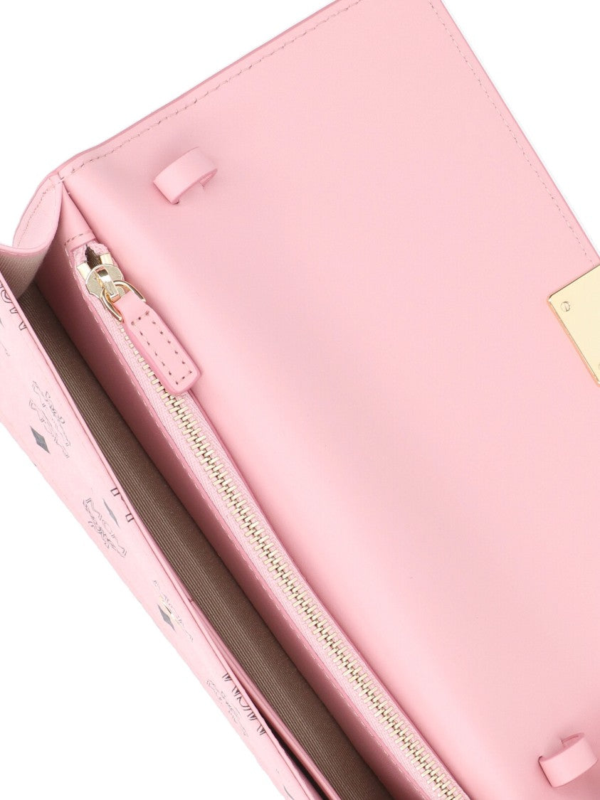 Mcm Large Pink Wallet