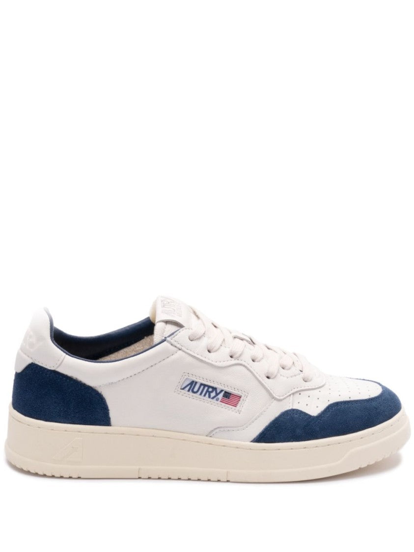 Autry White Medalist Sneakers