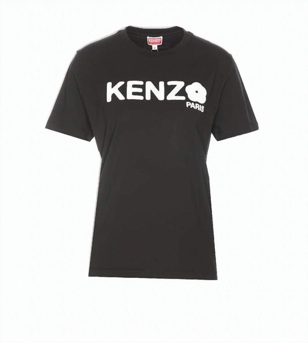 Kenzo Relaxed-Fit Graphic Tee With Paris Logo