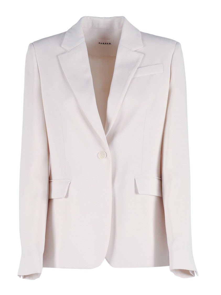 P.A.R.O.S.H. Tailored Single Breasted Notch Blazer