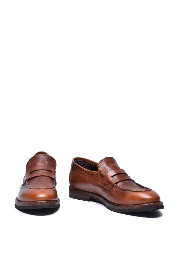 Shoto Leather Loafer - Brown