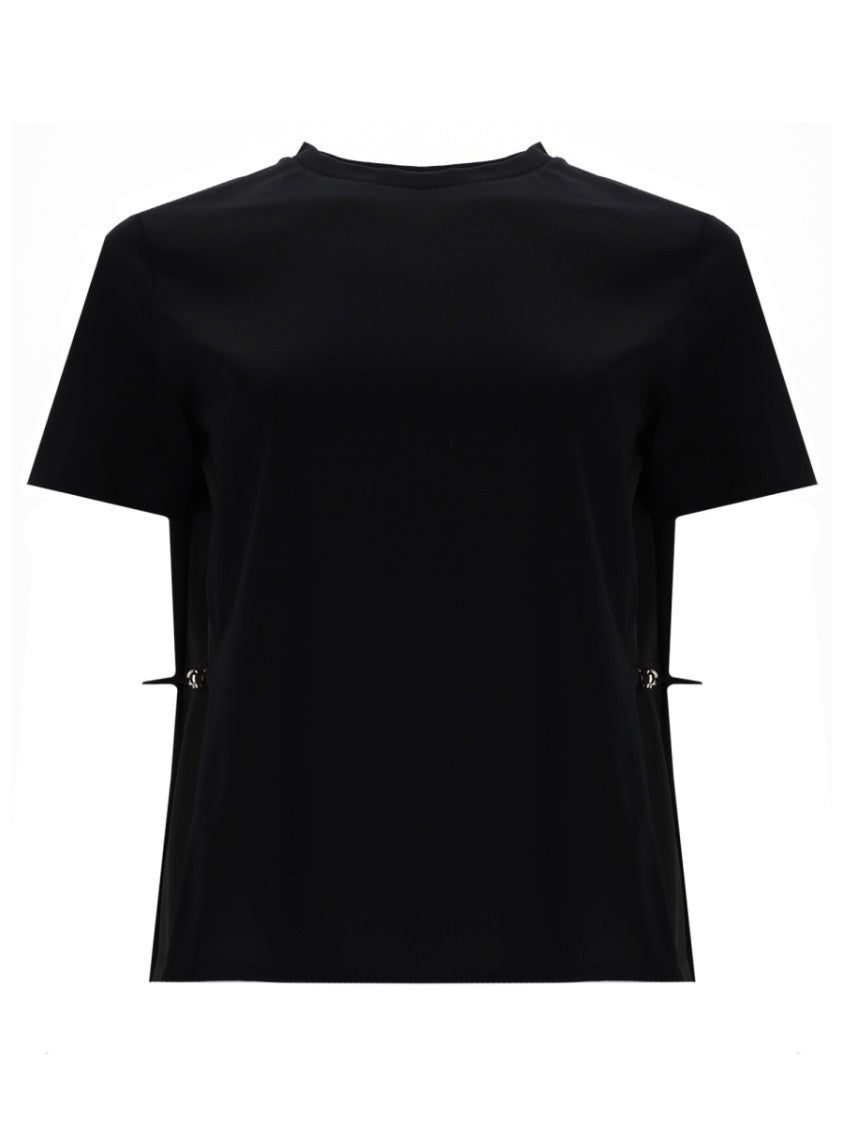 Herno Herno Boxy Cropped Cotton T-Shirt