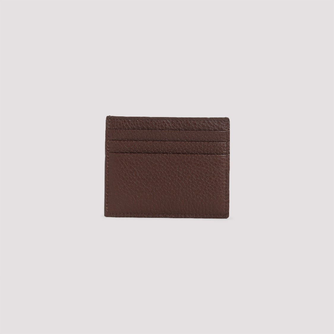 Prada Brown Calf Leather Cardholder