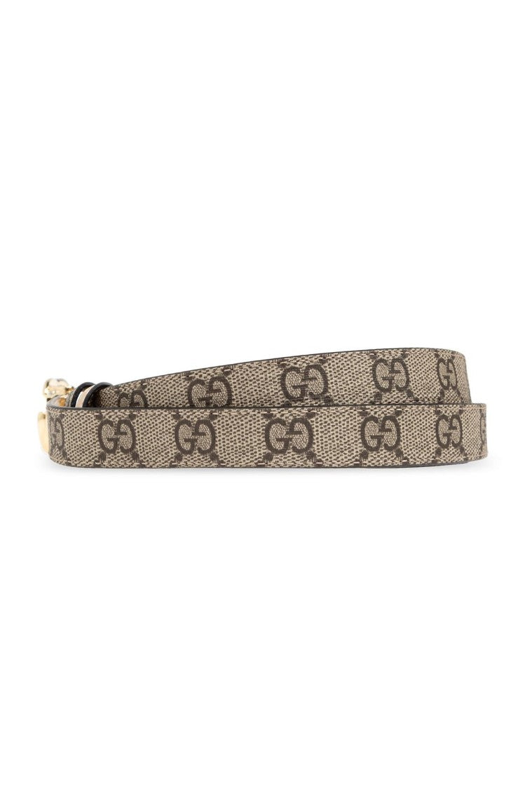 Gucci Gg Marmont Reversible Belt With Smooth Texture And Polished Buckle