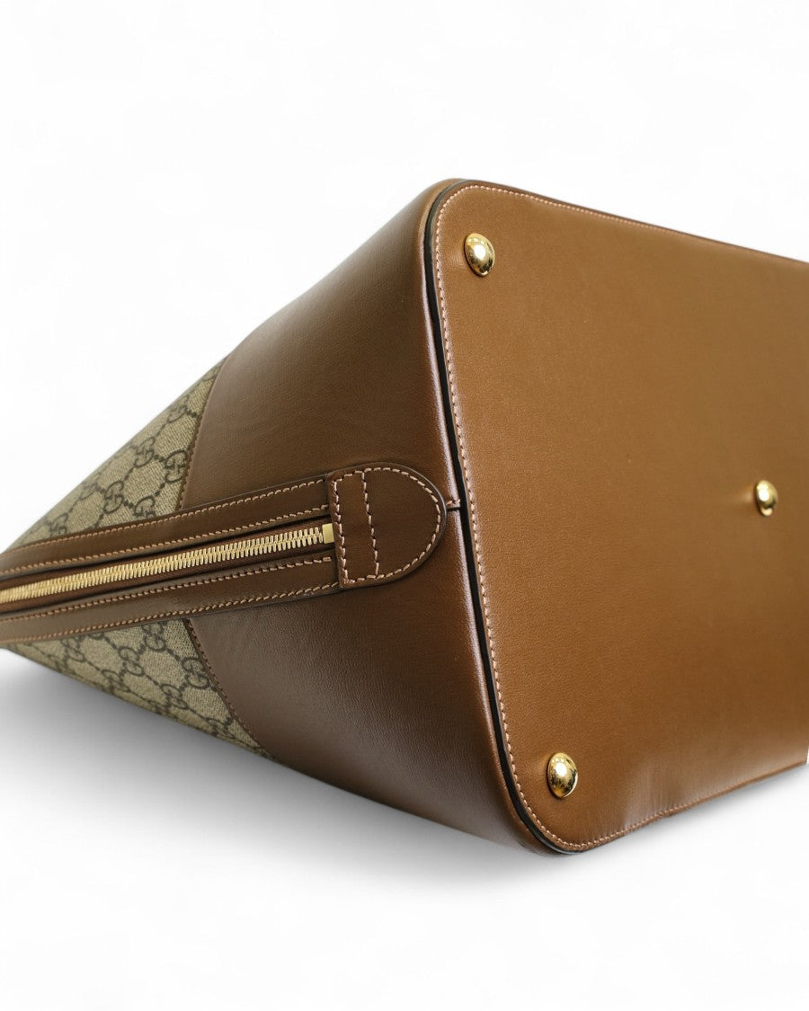 Gucci Alma Large Gg Supreme Marrone