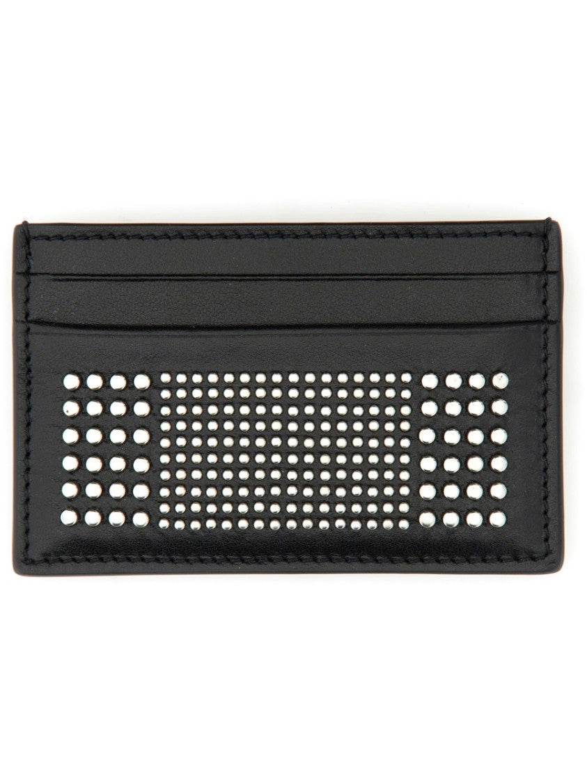 Alexander Mcqueen Leather Card Holder