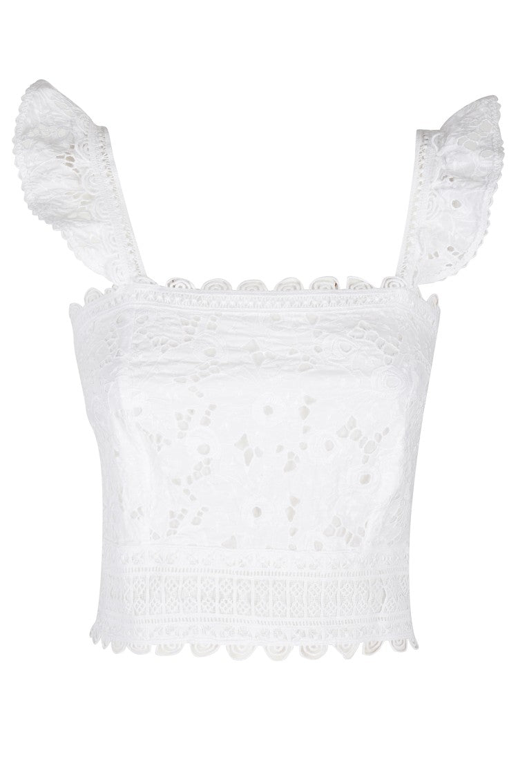 Temptation Positano Elsa Top - White