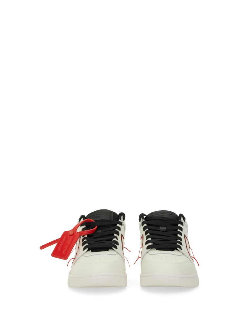 Off-White Smooth Leather Sneakers