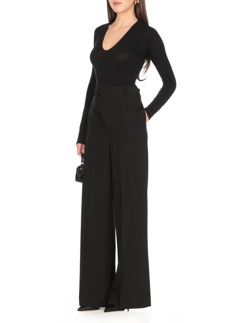 Wolford Deep V-Neck Black Body