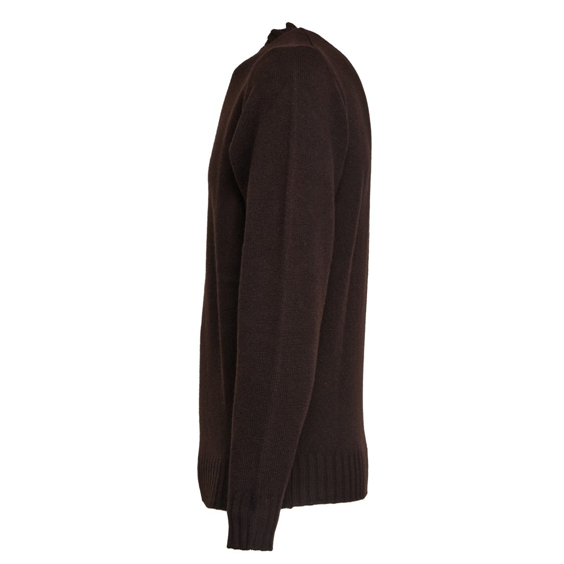 Filippo De Laurentiis Ribbed Crew Neck Sweater In Wool