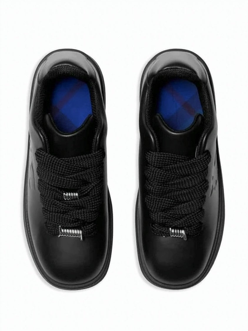 Burberry Sleek Low-Top Sneakers With Embossed Logo