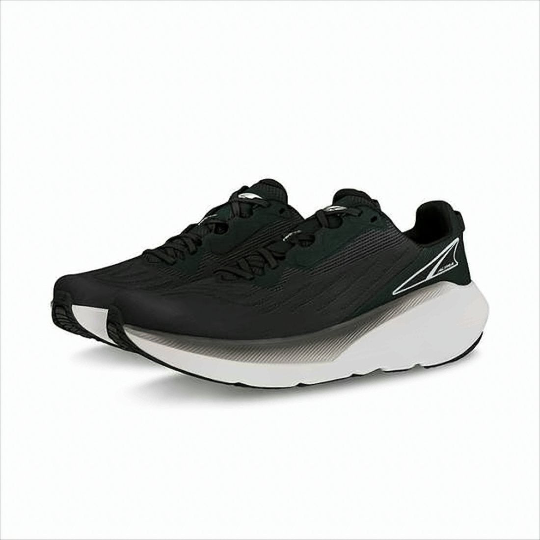 Altra Black Mesh Sneakers With Cushioned Rubber Sole