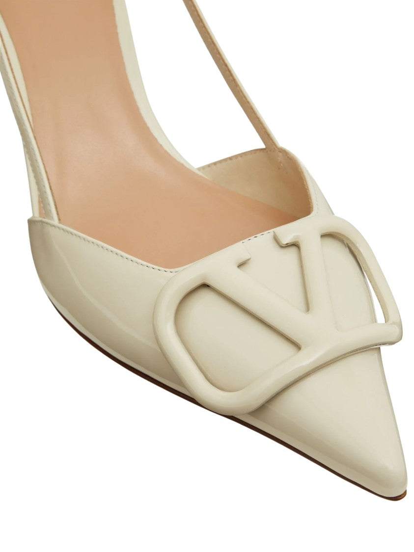 Valentino Patent Leather Slingback Pumps