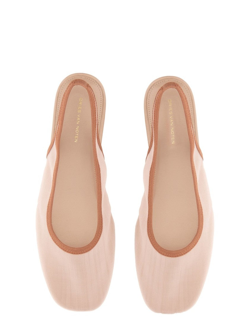 Dries Van Noten Fabric Slingback Sandals