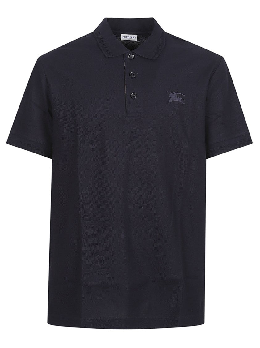 Burberry Textured Finish Polo Shirt
