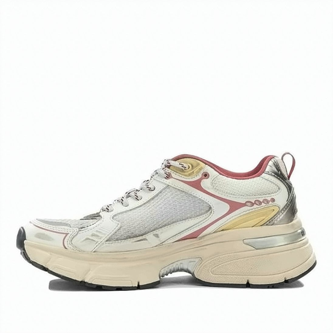 Golden Goose Silk And Nylon Textured Sole Sneakers
