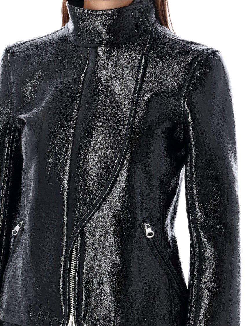 Courrèges Motorcycle Vinyl Jacket