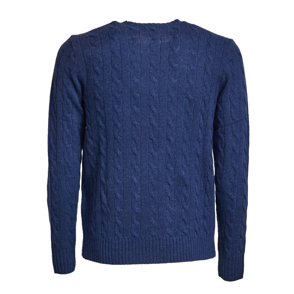 Polo Ralph Lauren Cable Knit Crew Neck Sweater In Cashmere Blend