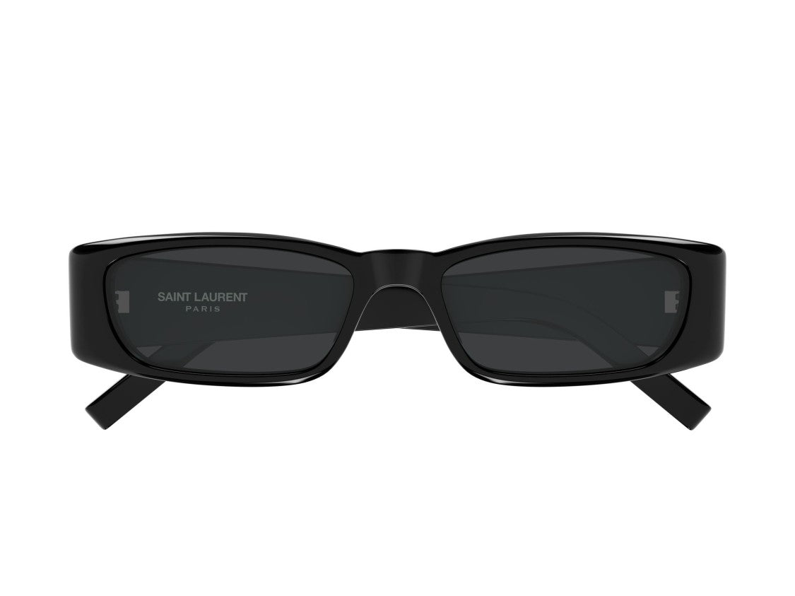 Saint Laurent Sl 942 Rectangular Black Acetate Sunglasses
