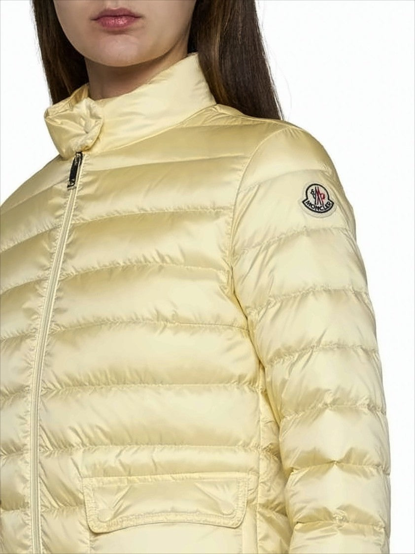 Moncler Quilted Puffer Jacket With High Collar