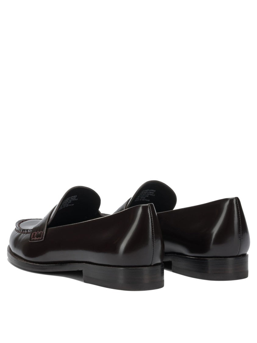 Tory Burch Polished Bovine Leather Penny Loafers