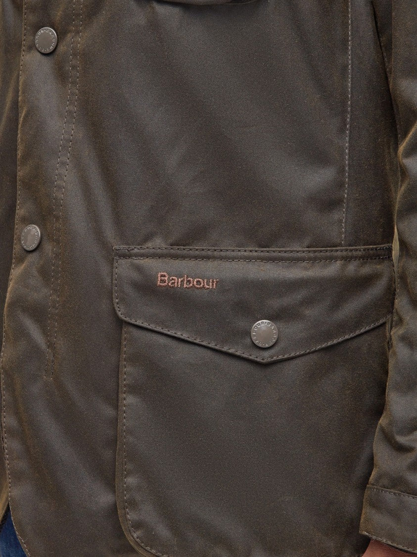 Barbour Ogston Wax Jacket With Classic Finish
