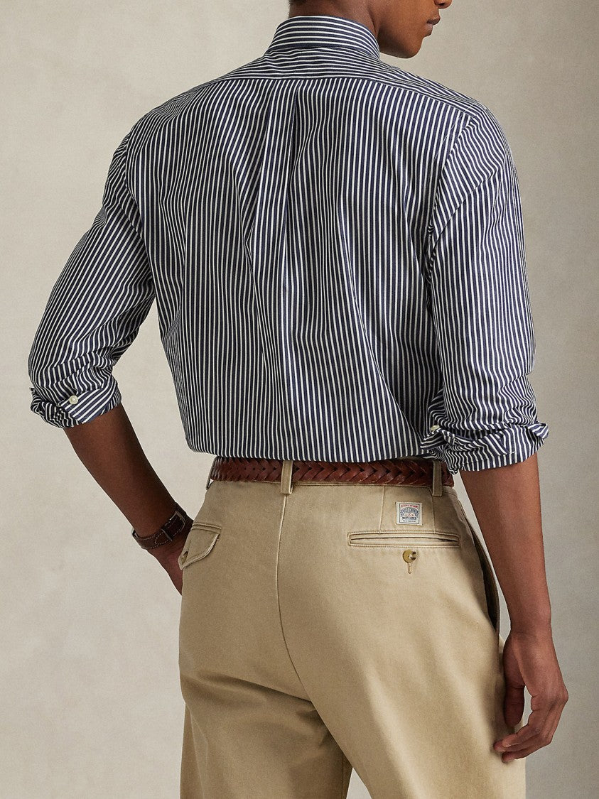 Polo Ralph Lauren Pullover Button Up Striped Casual Shirt