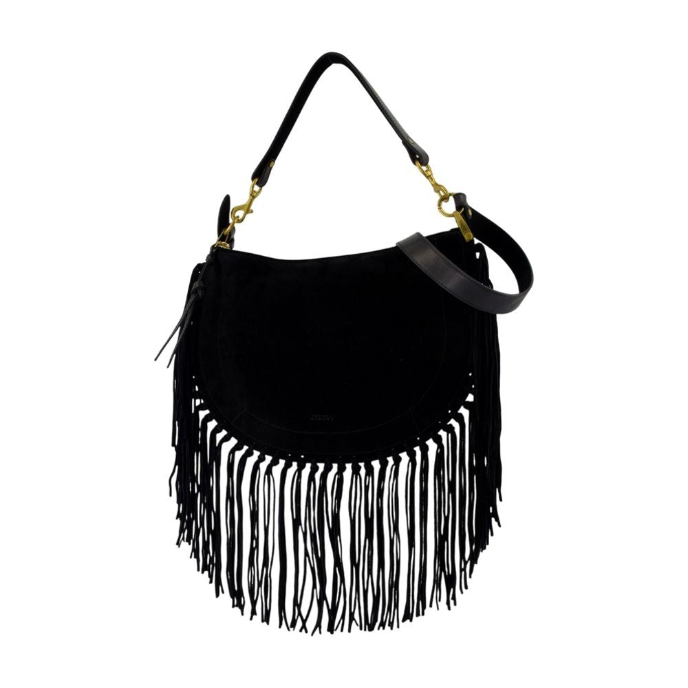 Isabel Marant Oskan Soft Ga Crossbody - Leather - Black