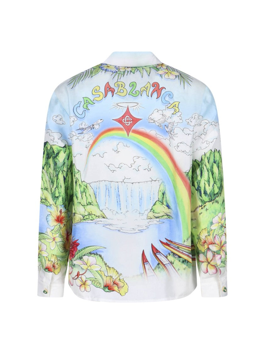Casablanca "Aloha" Shirt Multicolor