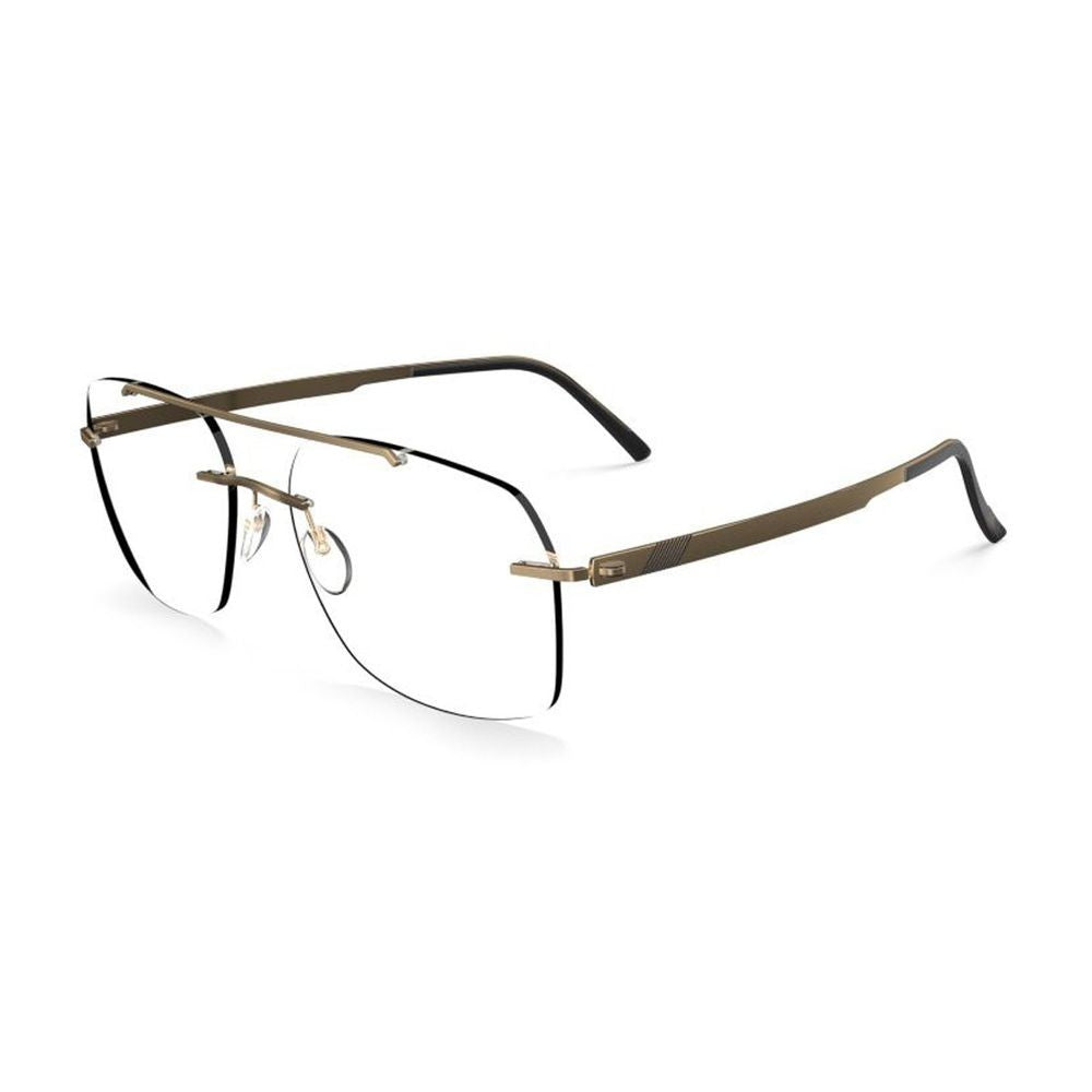 Silhouette 5558/La Rimless Rectangular Eyeglasses