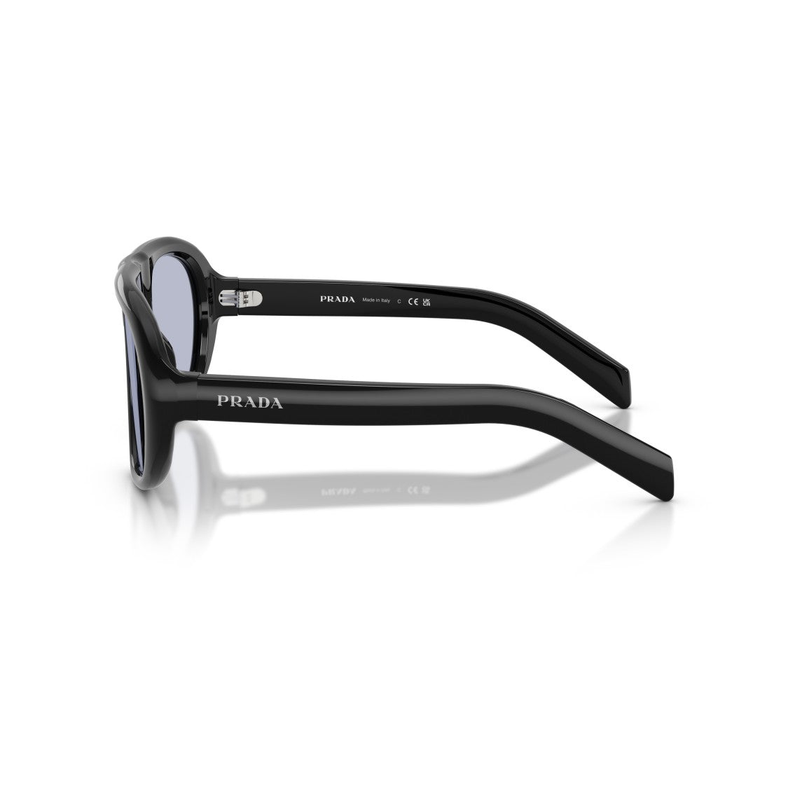 Prada 0Pr C05s Oversized Aviator-Style Sunglasses