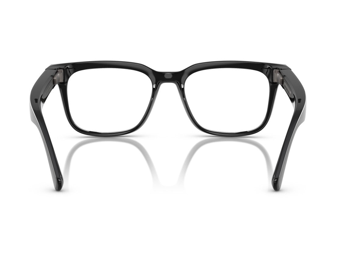 Nuance Audio Black 0Aw5001 Glossy Square Sunglasses